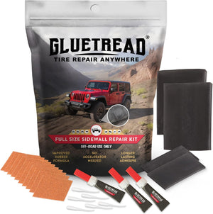 a GlueTread package with its contents displayed